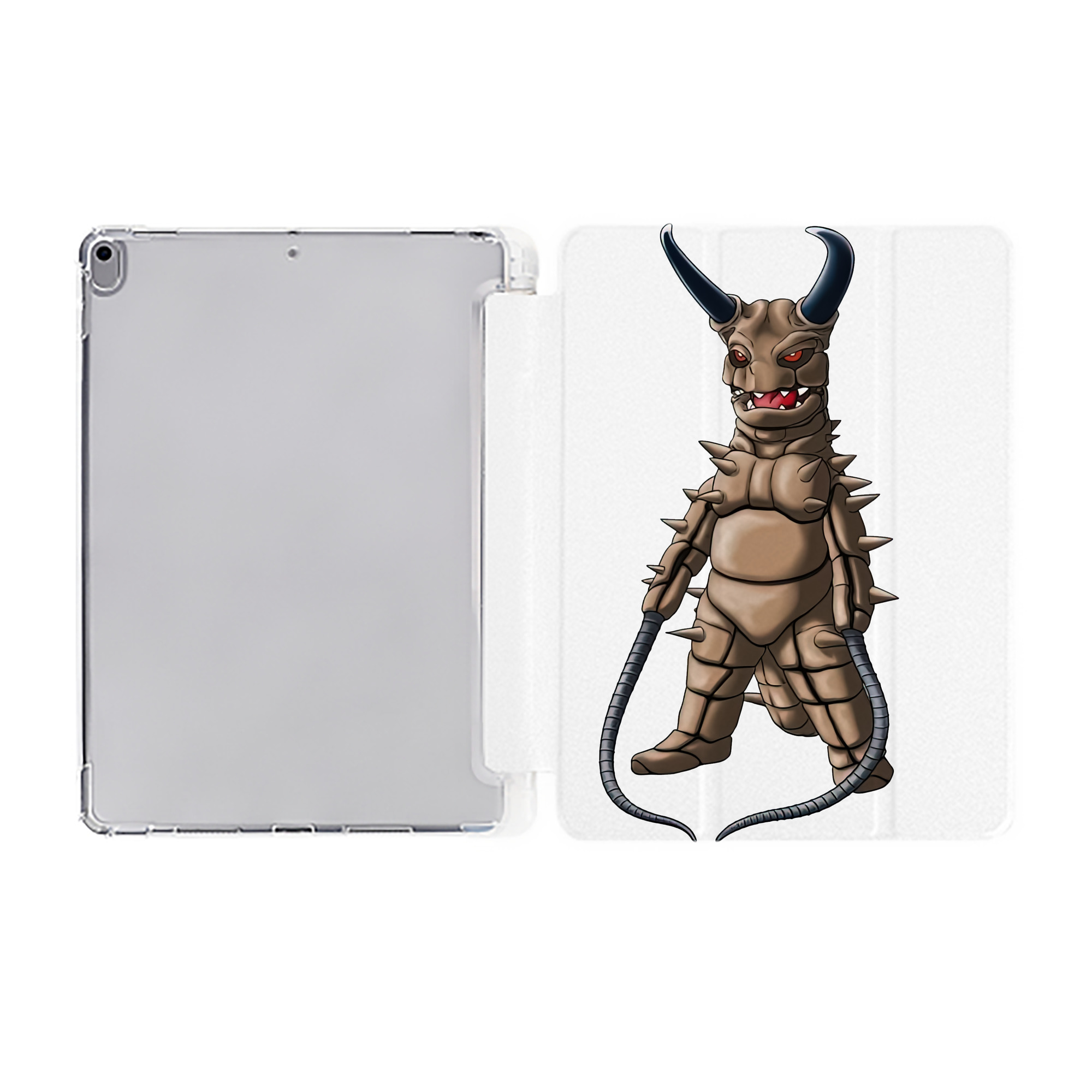 （画像用） ウルトラマン Ultraman IPad ケース ペン収納付き 三つ折りスタンド PUレザー×シリコン 対応機種9.5/10.5/10.9インチ